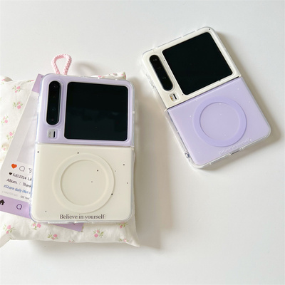 马卡龙拼色适用于华为purax软壳