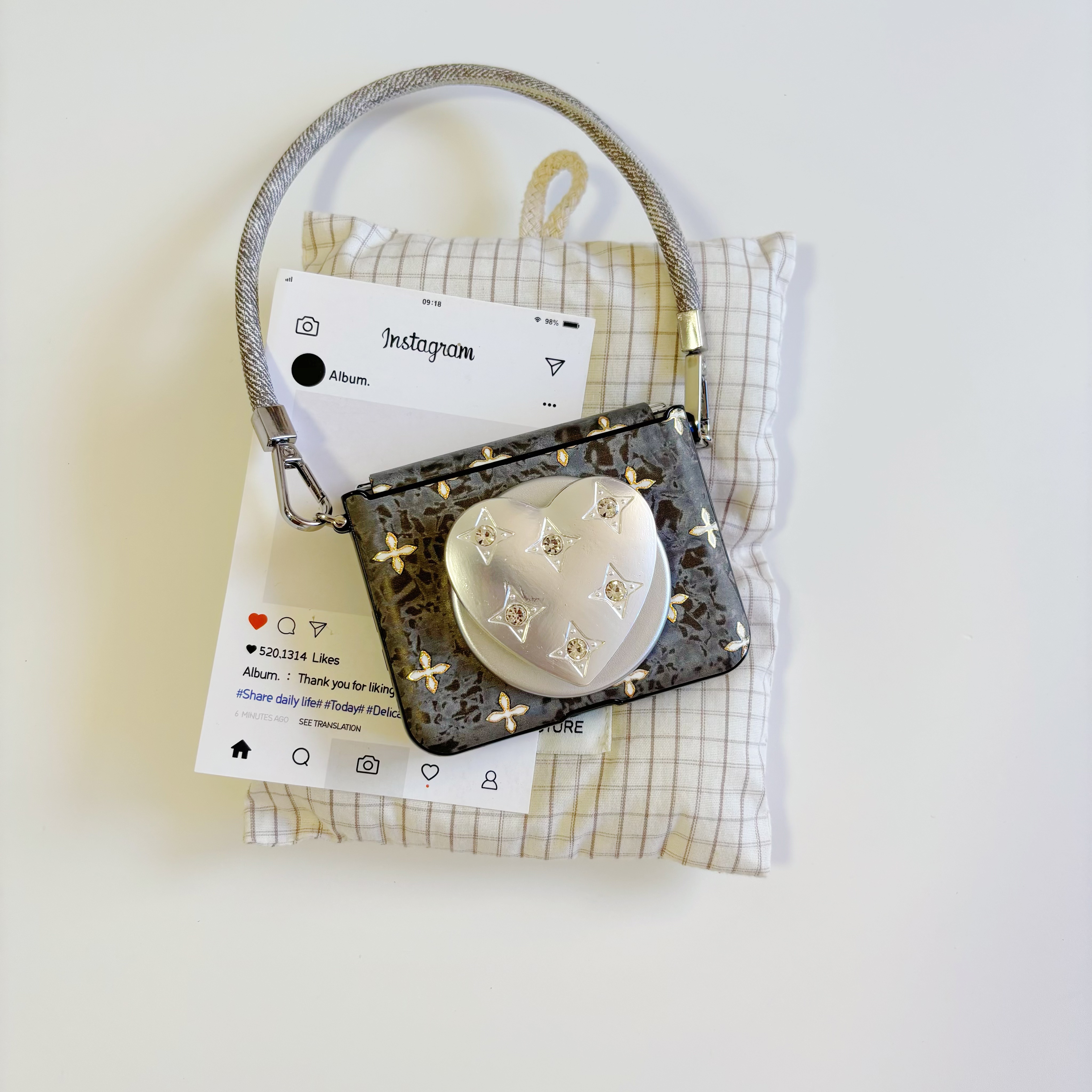 星星碎花适用于华为purax手机壳