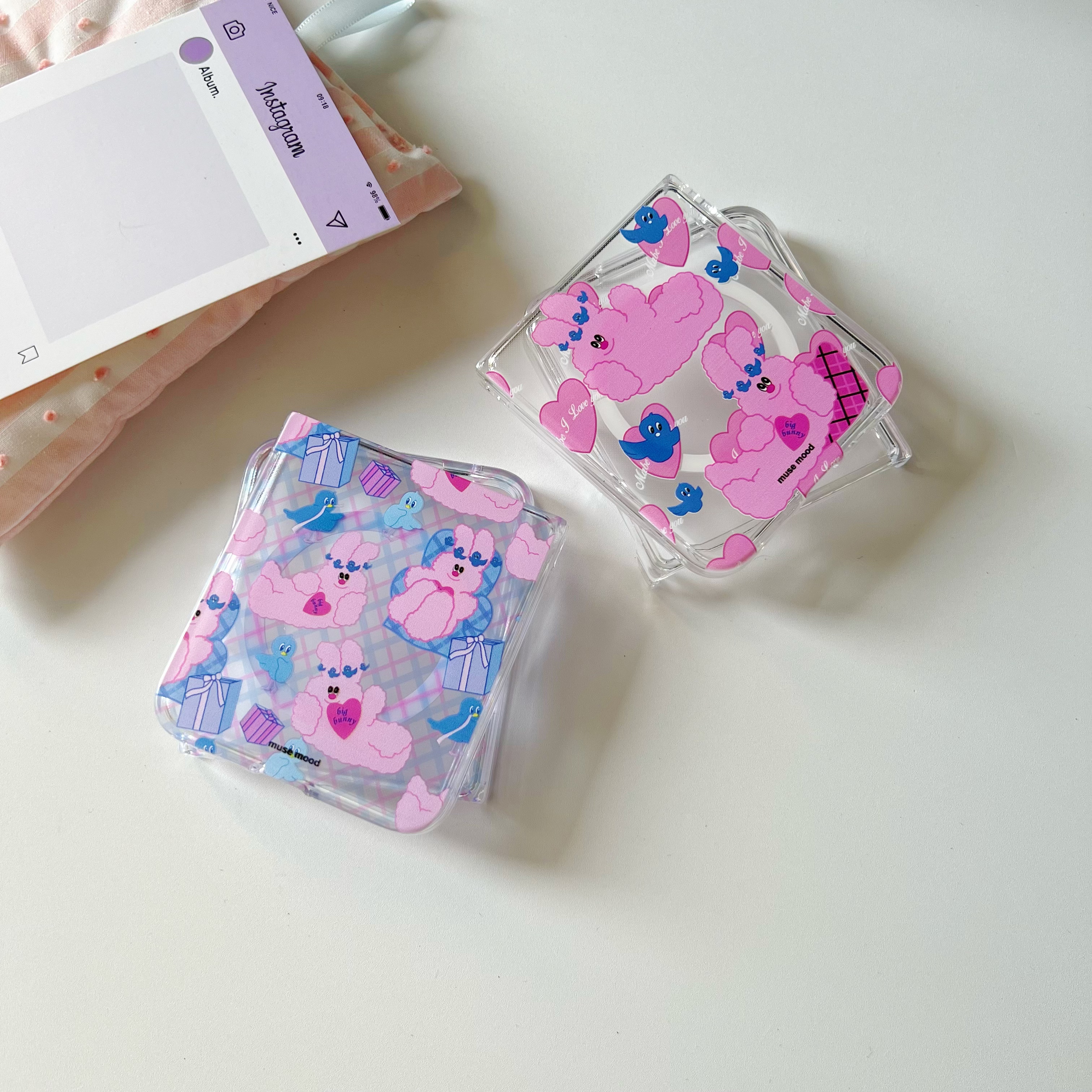 邦尼兔子适用于小米mixflip2硬壳