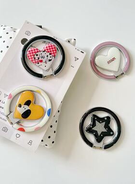 ins可爱超薄小狗适用于磁吸扣magsafe金属磁吸手机支架