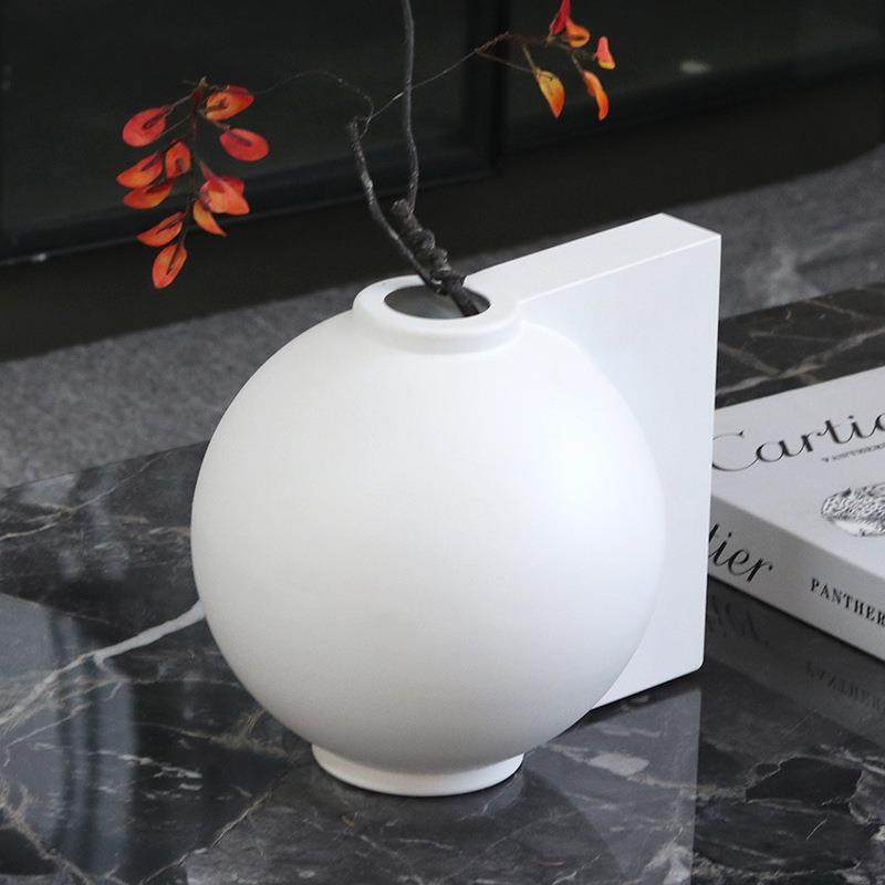 北欧丹麦风抽象艺术感金属花器摆件样板房书柜桌面装饰品组合,家居饰品,装饰摆件,淘宝优惠券,粉丝福利购,淘宝优惠卷