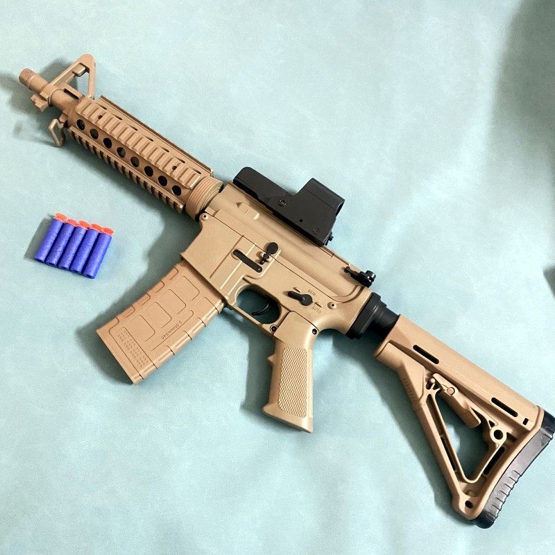 锦明8代12代电动连发黑科技手自一体高端突击步枪尼龙军典100武器