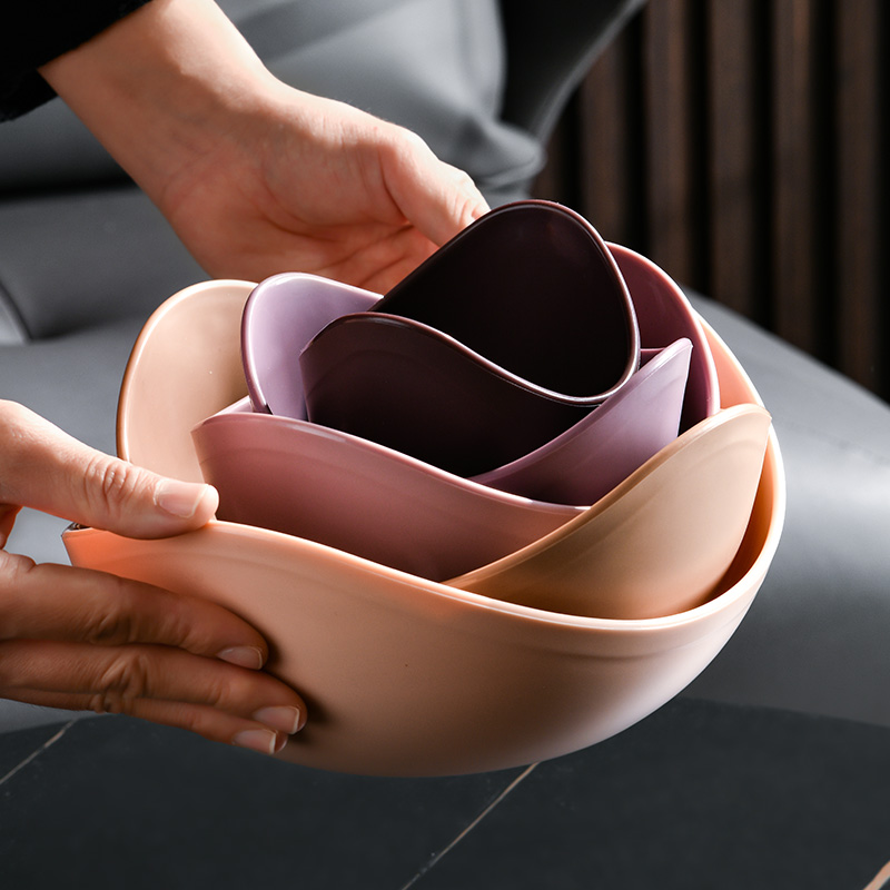 家用水果盘零食盘轻奢风