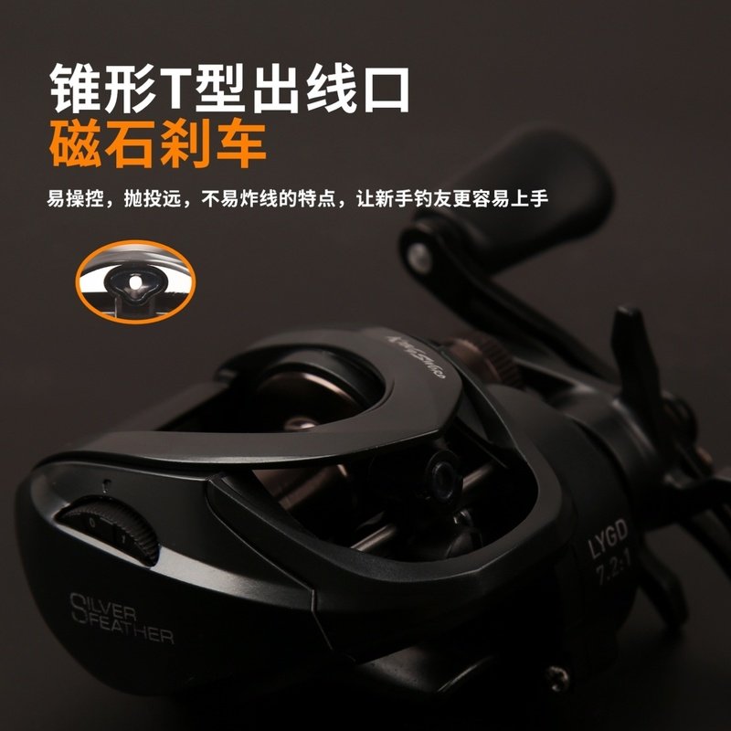 快枪水滴轮轻量化高速比不炸线远投路亚竿鱼线轮桥筏钓海杆渔轮子