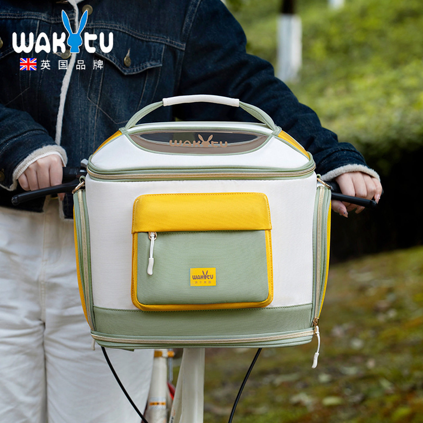 折叠车前包山地自行车前梁包手机收纳袋龙头挂包代驾滑板单车首包