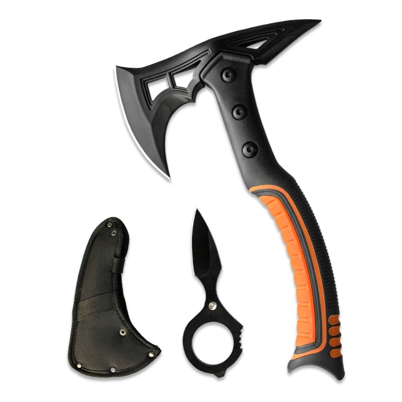 行走镐户外登山攀爬攀岩加厚合金雪地野露营多功能登山镐攀索冰镐