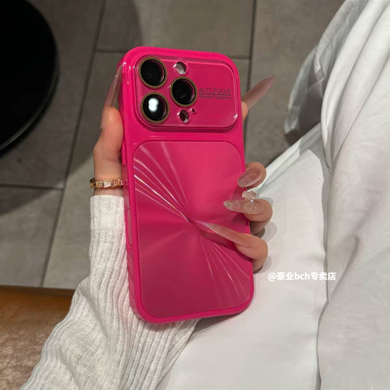 高级感秒变17极光大视窗适用iPhone17promax手机壳新款苹果16pro高颜值水晶镜头膜15pro全包防摔14保护套女13