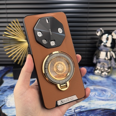 mate60解压陀螺支架星光磨砂壳