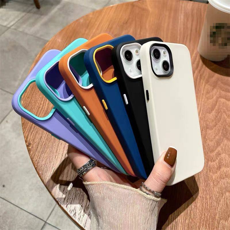 高出屏幕保护苹果12手机壳女撞色边框13promax防摔套14por新款iphone11加厚xsmax高档8plus磨砂7适用xr纯色xs高性价比高么？