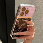 秒变17大视窗高颜值豹纹适用苹果17promax手机壳新款 iPhone17pro带镜头膜16pro磨砂15pm全包14防摔13保护套女