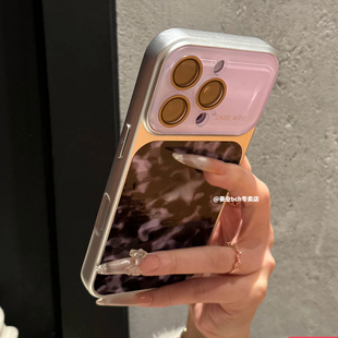 秒变17大视窗高颜值豹纹适用苹果17promax手机壳新款iPhone17pro带镜头膜16pro磨砂15pm全包14防摔13保护套女