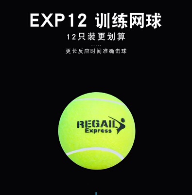 Tennis Balls 12pcs/set High Elasticity Tennis Training Ball