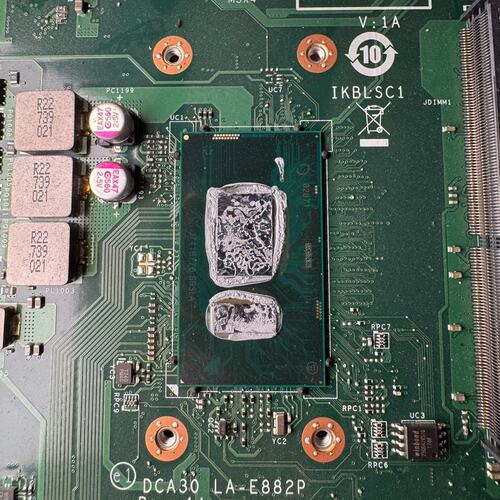 议价i5 8250u sr3la 处理器 连板一起 实物如图可维修