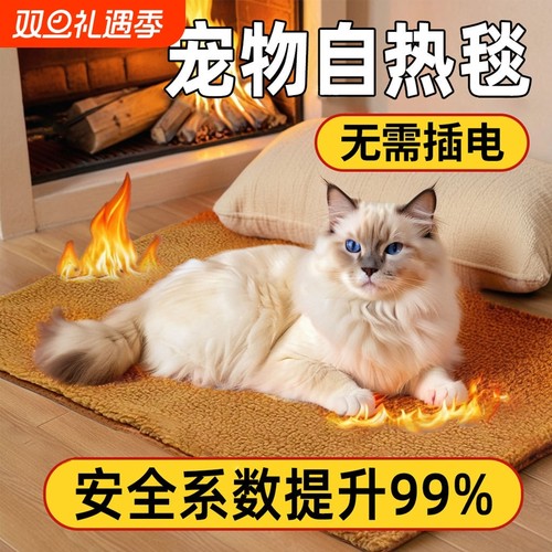 宠物达人推荐！电热毯自热不插电