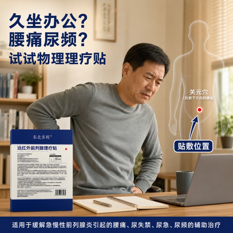 前列腺热敷贴尿频尿急尿失禁