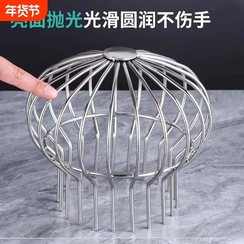 304不锈钢天台地漏过滤网下水管阳台楼顶天沟大排量树叶防堵罩,家装主材,地漏,淘宝优惠券,粉丝福利购,淘宝优惠卷