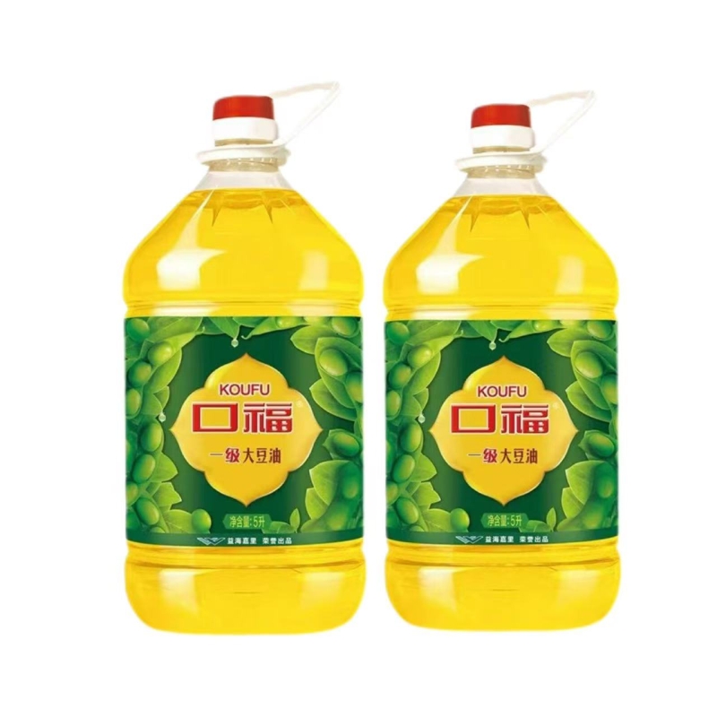 口福大豆油家用炒菜5L*2一级大豆油