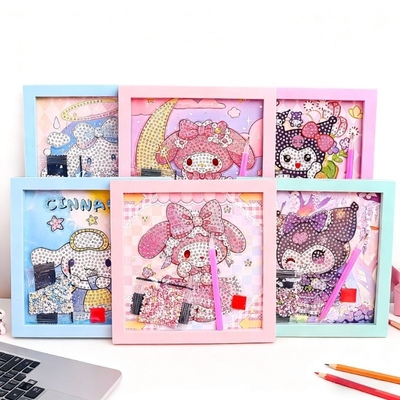 儿童卡通动漫diy手工钻石画