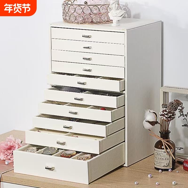 大容量多层首饰盒十层欧式公主珠宝箱收纳盒首饰柜女礼物,饰品/流行首饰/时尚饰品新,首饰盒,淘宝优惠券,粉丝福利购,淘宝优惠卷