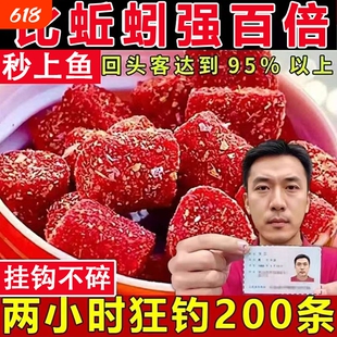 全能鲜丹蚯蚓颗粒钓鱼饵料秋冬窝料野钓通杀鲫鲤鱼草鳊青鲢鳙专用