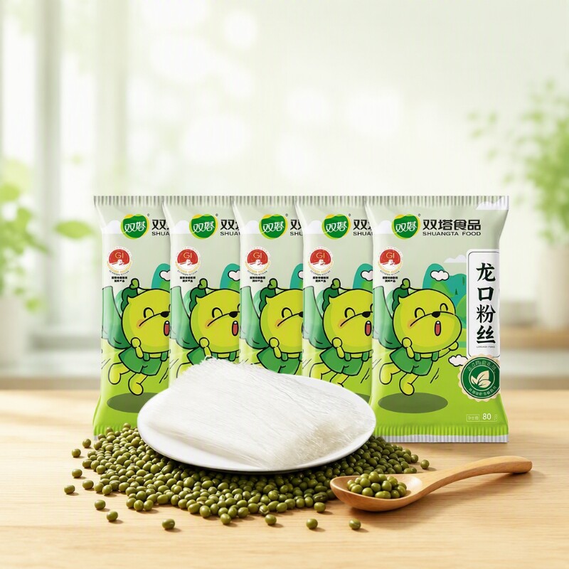 双塔绿豆粉丝正品|千人回购图片