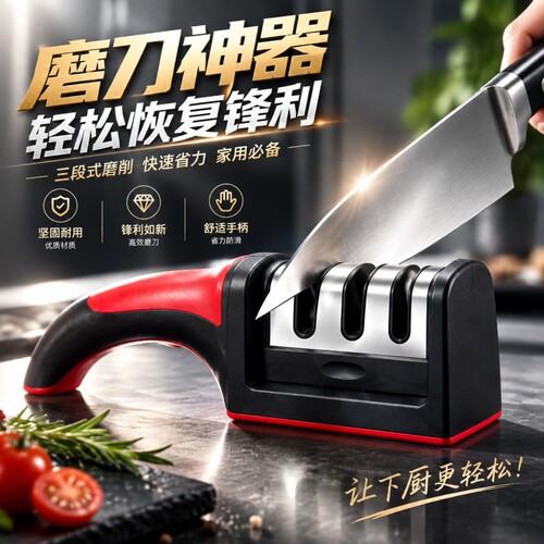 【德系精工】家用菜刀开刃磨刀器