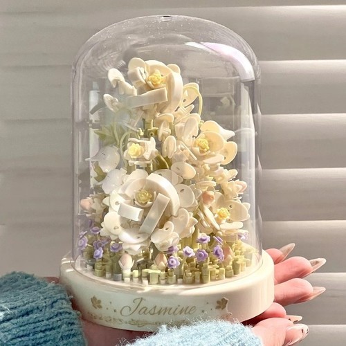 【买就送】永生花积木玩具