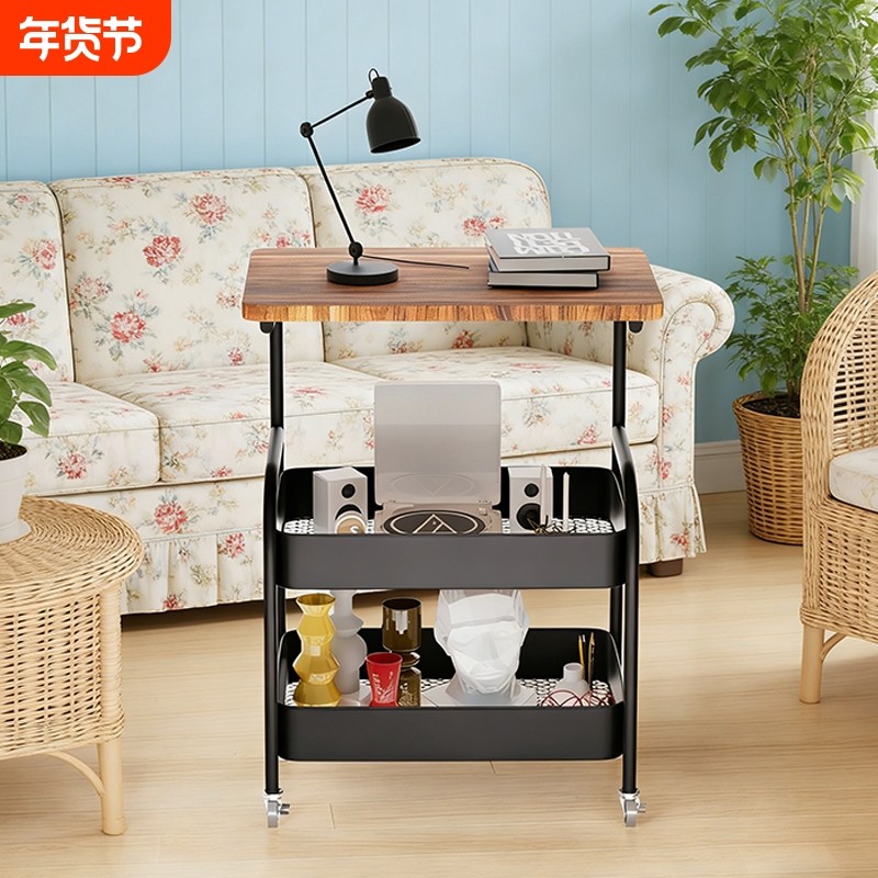 移动小推车收纳办公桌置物架床头柜客厅学生宿舍零食夹缝收纳架,收纳整理,整理架/置物架/收纳架,淘宝优惠券,粉丝福利购,淘宝优惠卷