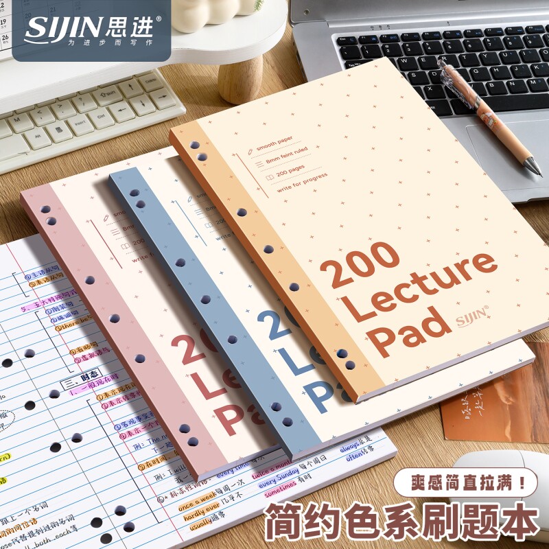 A4美式薄脆本思维导图活页本图片