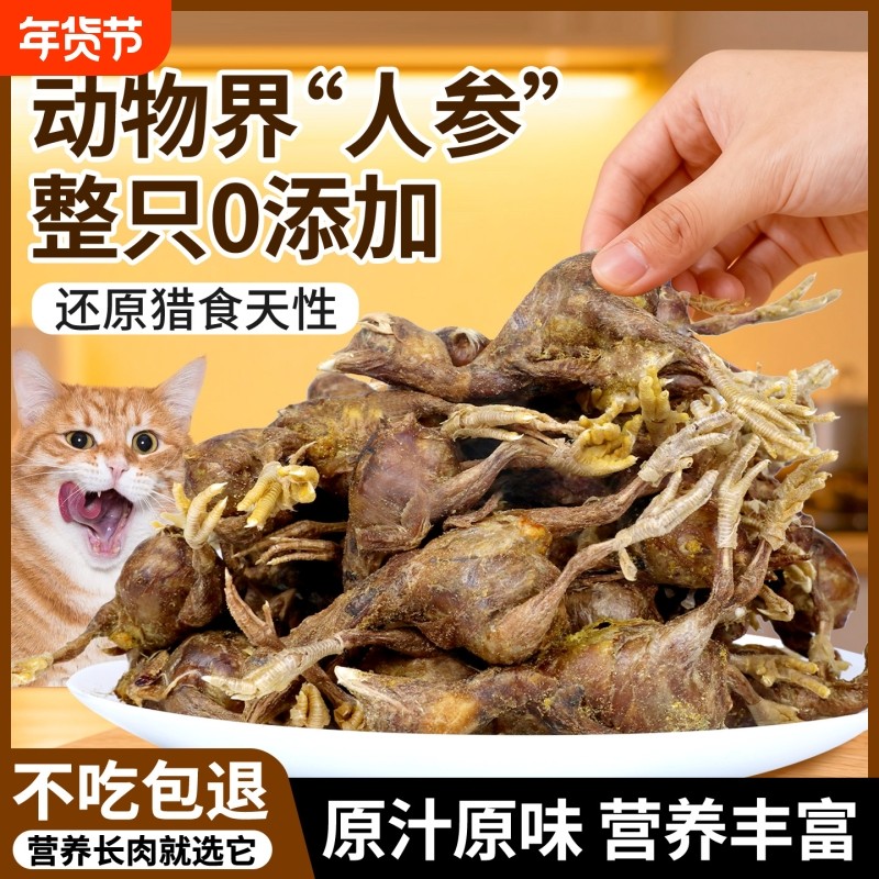 猫咪零食冻干小鸡仔鹌鹑冻干含卵磷脂磨牙棒营养发腮补钙狗狗零食,宠物/宠物食品及用品,猫冻干零食,淘宝优惠券,粉丝福利购,淘宝优惠卷