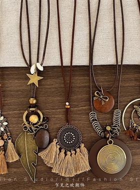 民族风波西米亚项链|千人加购