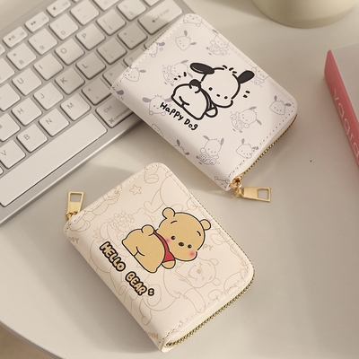 小帕恰维尼可爱卡片卡包女大容量便携2025新款防消磁风琴证件卡套