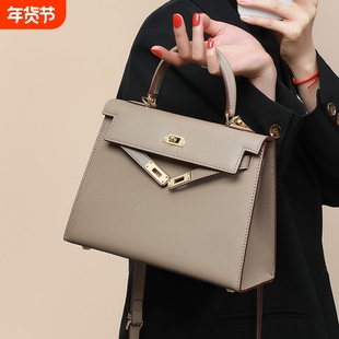 奢华风爱马女士包轻奢品牌凯莉包手提小包包斜挎名牌奢侈大牌专柜