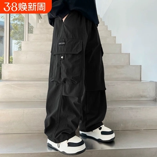 童装男童裤子工装裤春夏秋2026新款儿童运动裤中大童男孩休闲长裤