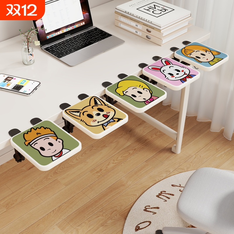 桌面延伸板免打孔扩展电脑桌子