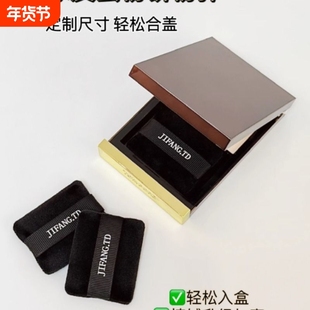 适配tf粉饼粉扑冰皮蜜粉饼替换粉扑双面植绒皮革粉扑nbr海绵定妆