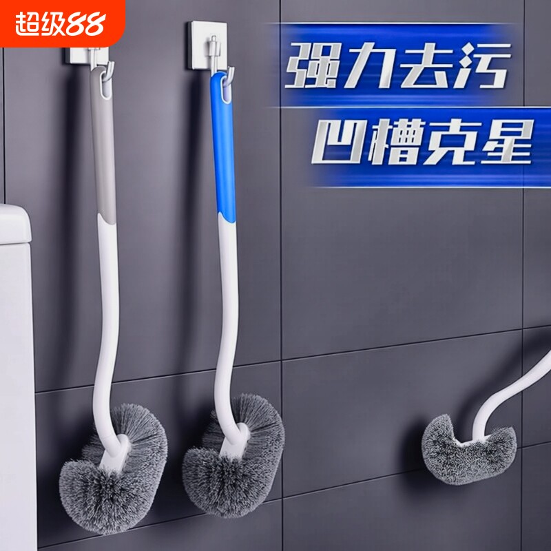 家用长柄卫生间用刷子深入壁挂图片