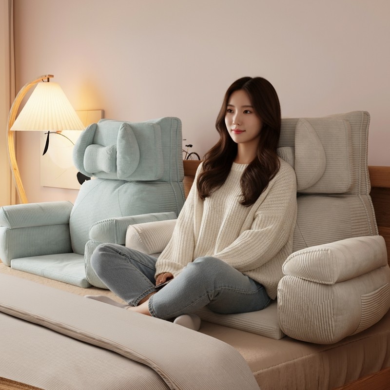 床上靠背垫床头靠枕护腰玩手机神器孕妇老人专用可拆洗大靠垫懒人