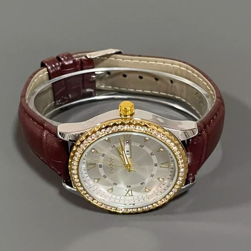 瑞士名表正品奢华镶钻大表盘小众时尚轻奢气质高级感商务男士手表