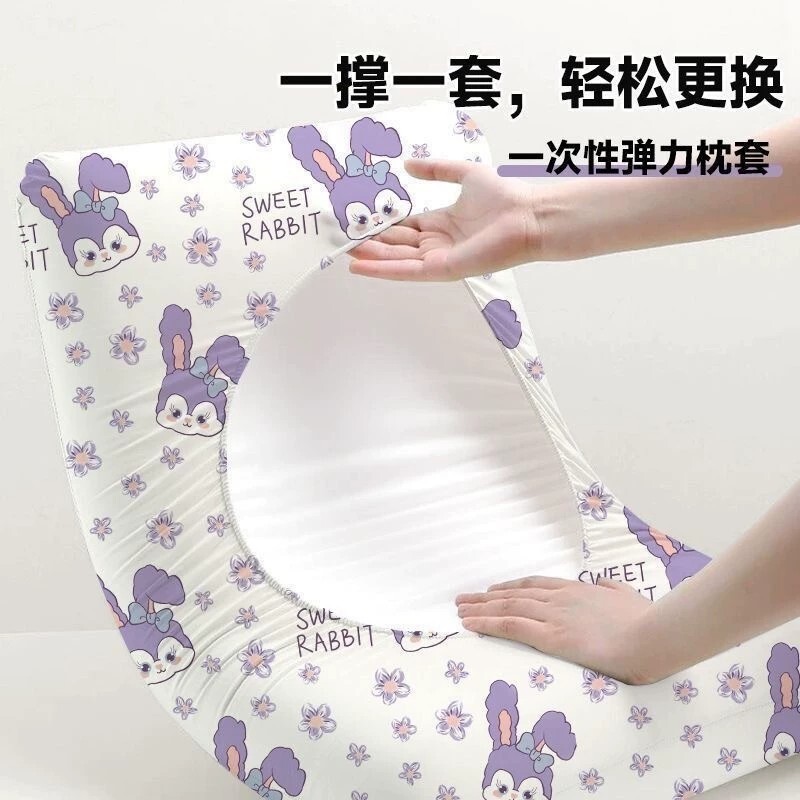 一次性枕套加大加厚免洗隔脏隔汗图片