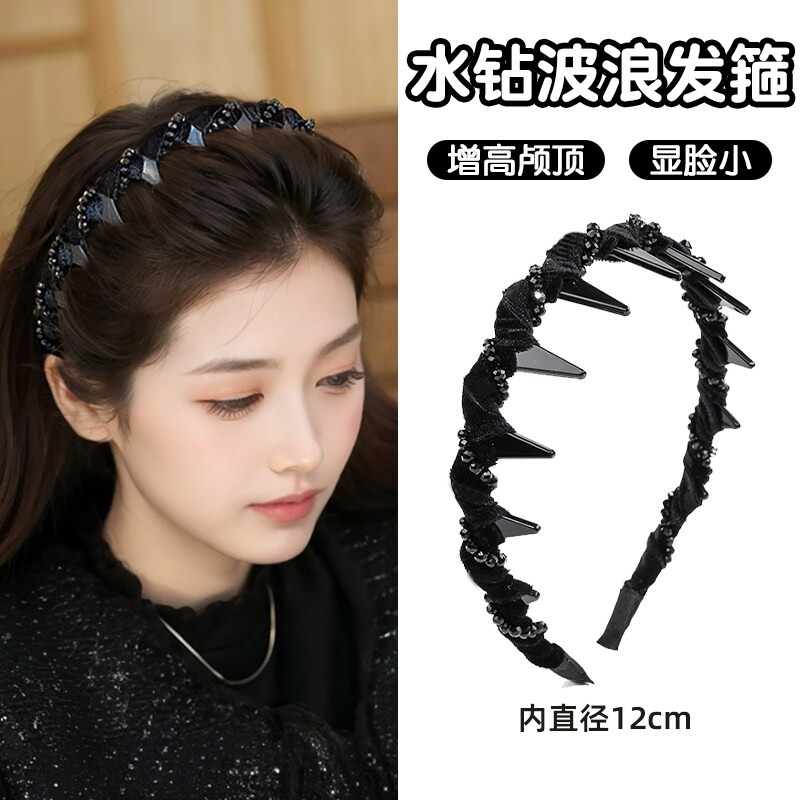 发箍女款高级感洋气时尚发卡2026新款高颅顶头箍轻奢日常外戴头饰