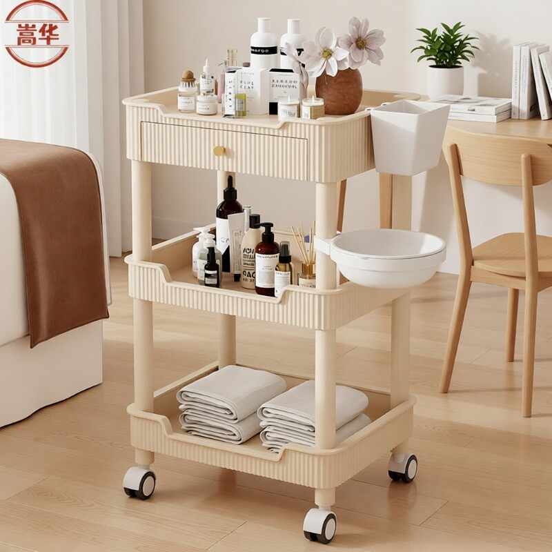 美容推车美容院专用小推车高级医用置物架仪器工具车移动浴室阳台