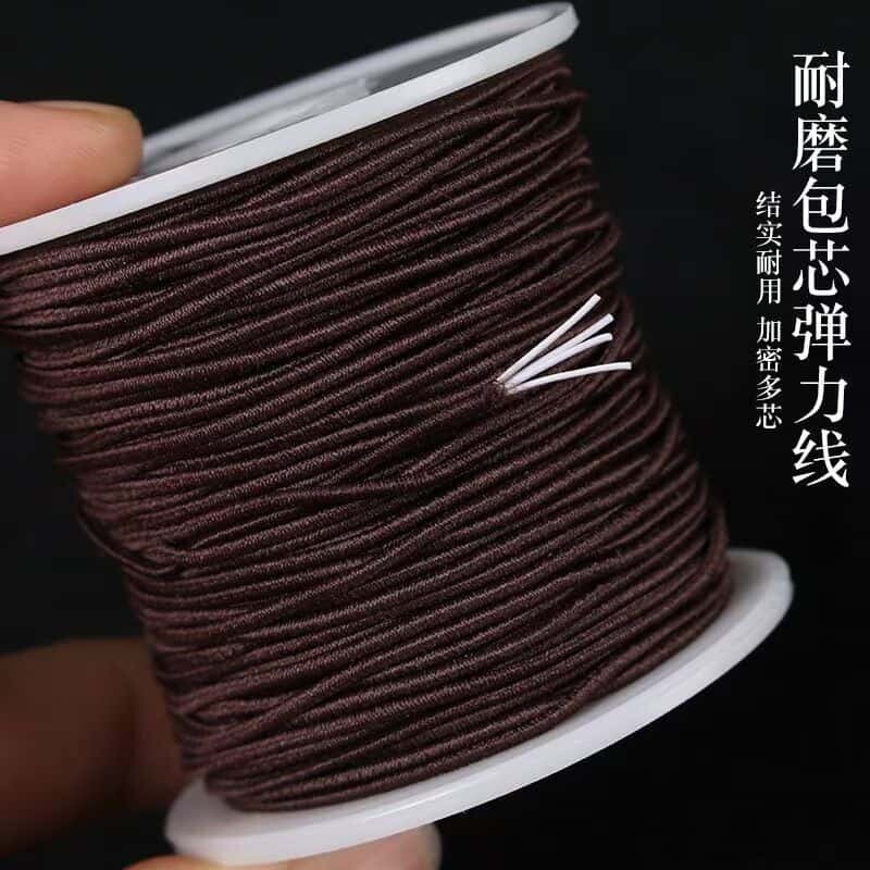手串弹力绳包芯佛珠线高端耐磨穿珠子的弹力线高弹力文玩线绳手链