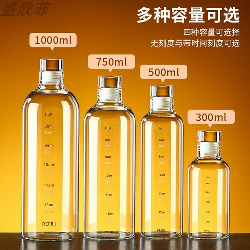 玻璃酒瓶子空瓶高档加厚泡酒专用白酒壶长期存酒密封储酒分装容器