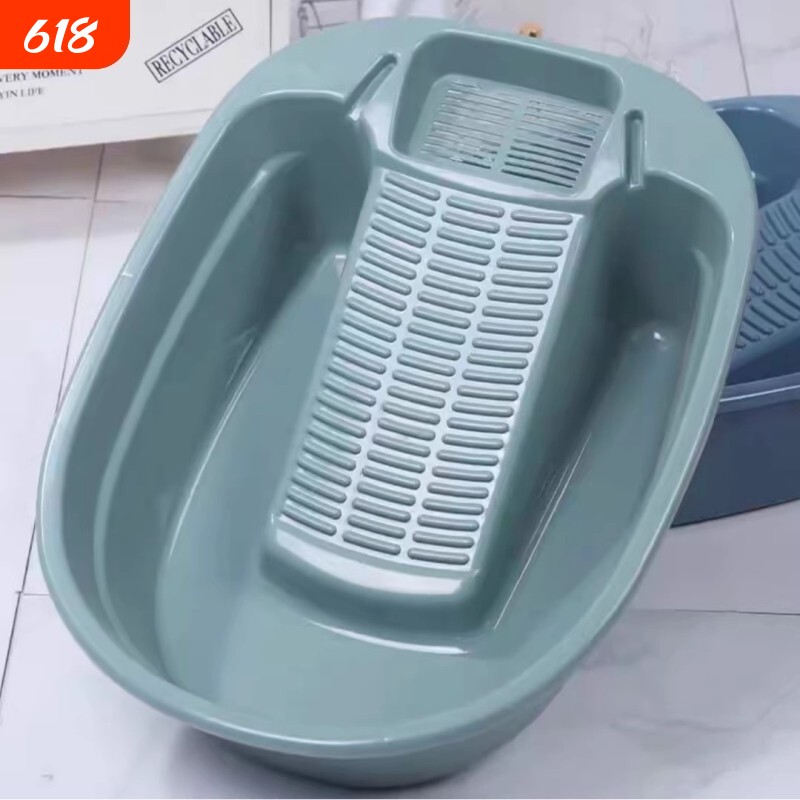 洗衣盆大号带搓衣板一体家用学生宿舍洗衣服盆塑料加厚搓衣洗衣板