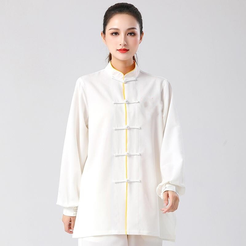2021款国红国家队男女同款太极服黑色武术练功比赛演出气功表演