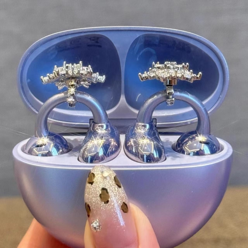 freeclip耳机钻扣雪花耳夹新款配件耳钉耳朵耳环耳扣女高级感气质