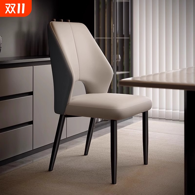 品质升级2025款轻奢高级感餐椅