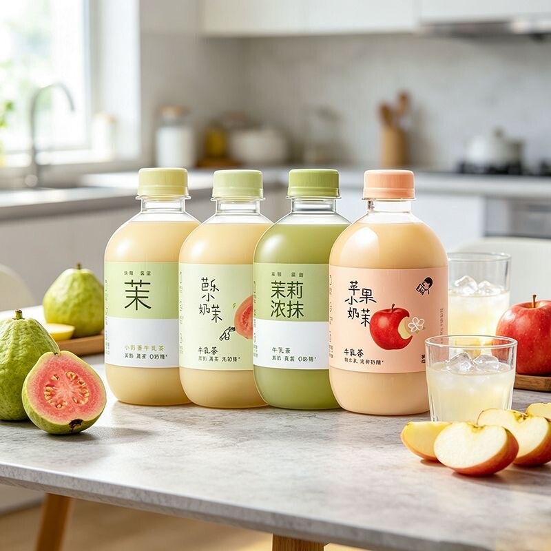 喜茶牛乳茶奶茶350ml下午茶饮料饮品小奶茉茉莉浓抹多口味可选 喜喜实拍商品图