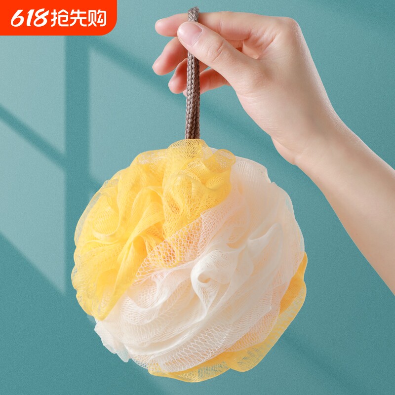 沐浴球浴花球浴球超柔软洗澡高档不散大号搓澡花女擦背用神器起泡
